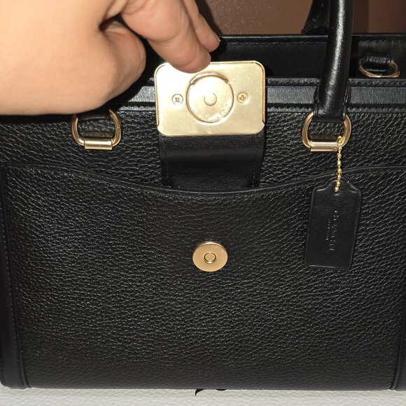 Coach Grace Carryall in Black - Picture 4 of 9